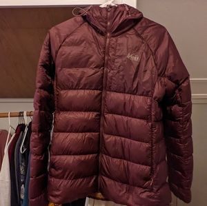 REI Co-op Stratocloud down hoodie